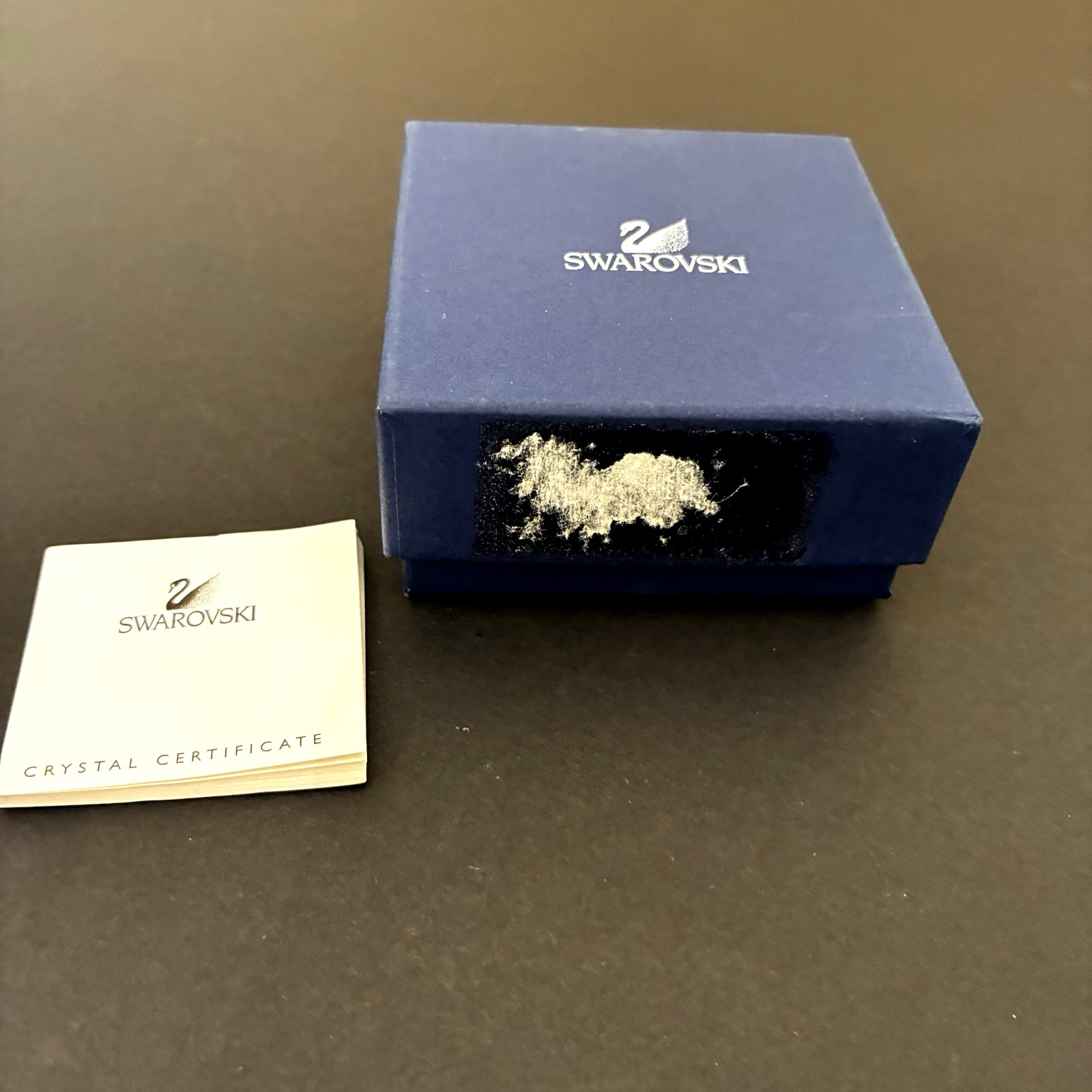 Swarovski World Globe Crystal Memories Mini Figurine Og Box COA Retired Rotates