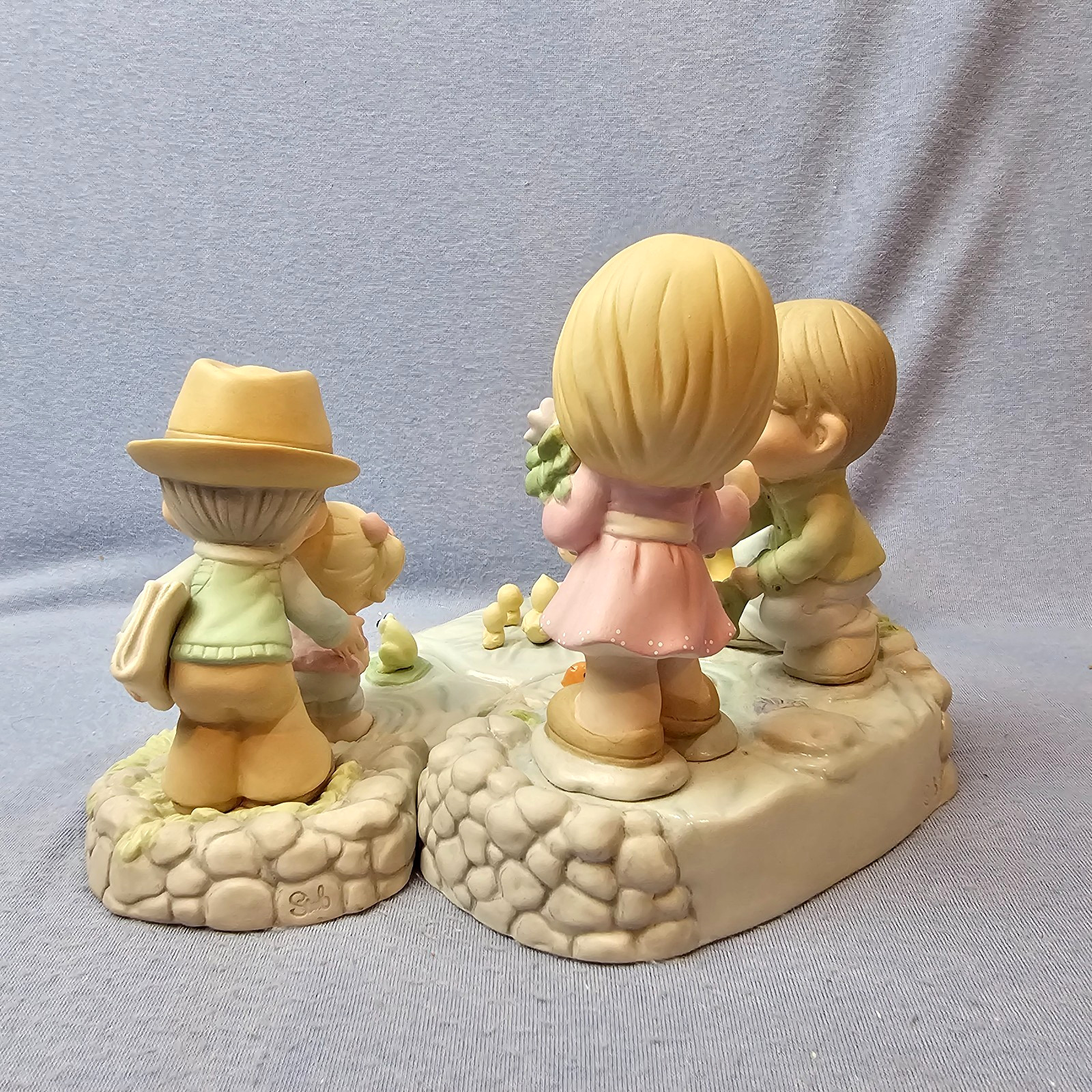 Precious Moments 2014 Collectors Club Loving Starts With You & Me Complete 3 pc