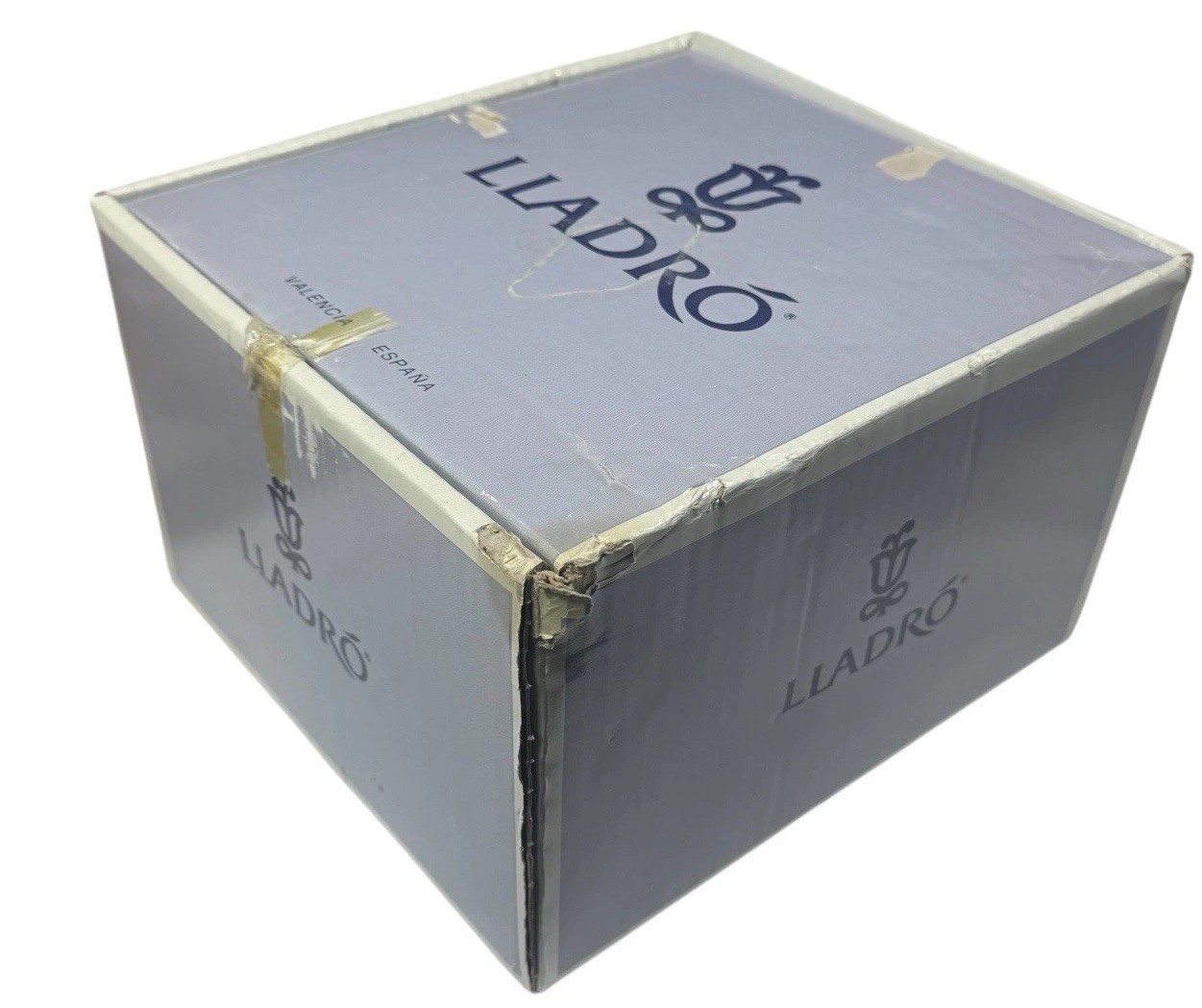 Lladro Duck Seller 1267 Porcelain Figurine Girl with Ducks Retired Spain w Box