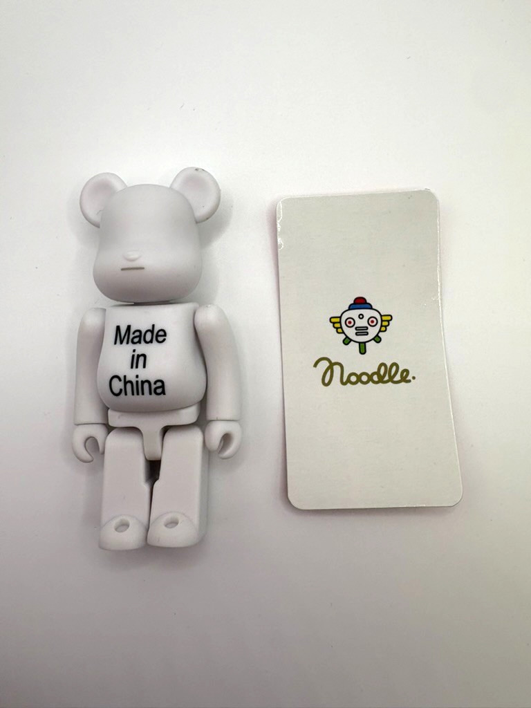 Bearbrick Series 37 ARTIST Noodle Made in China 100% Medicom W/ Card & Box