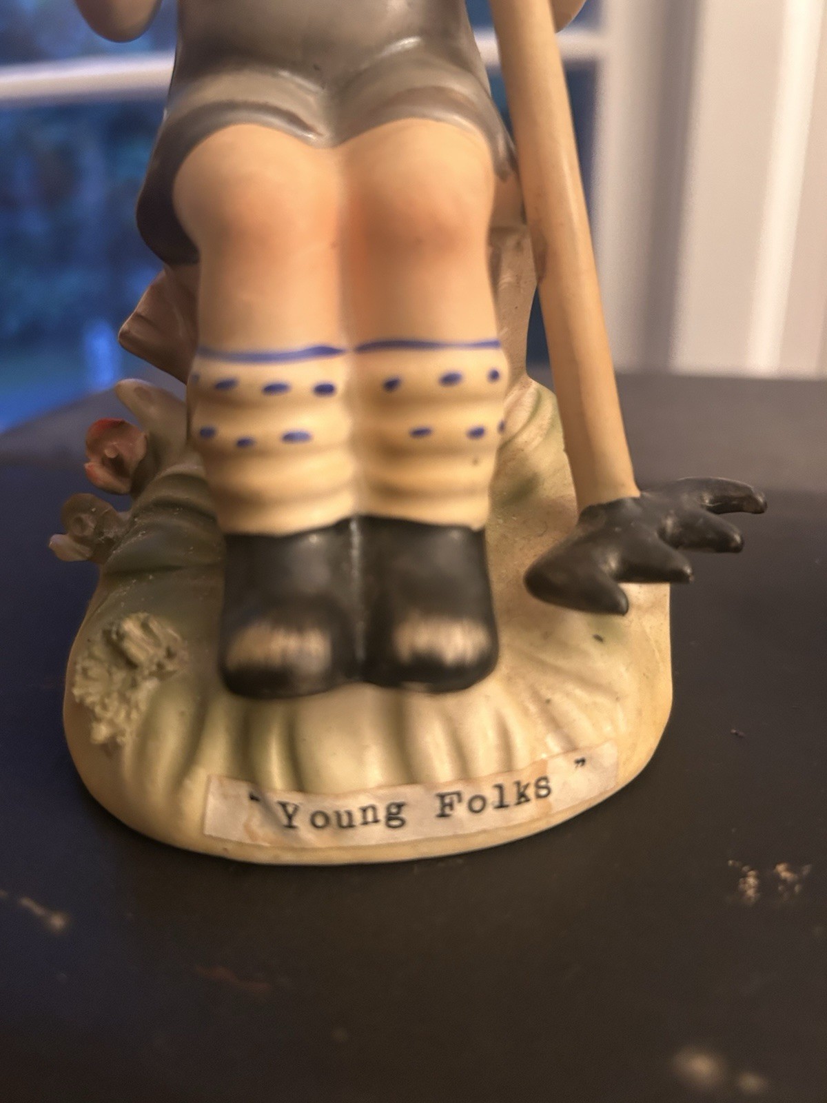 Charming Vintage Erich Stauffer Gardeners Figurines Set of 2