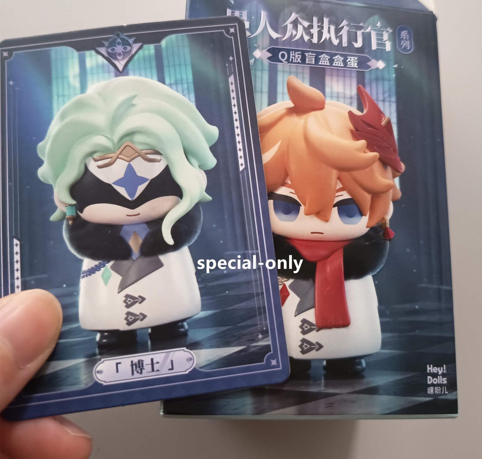 miHoYo Official Genshin impact Fatui Pantalone II Dottore PVC Figure Doll Toy
