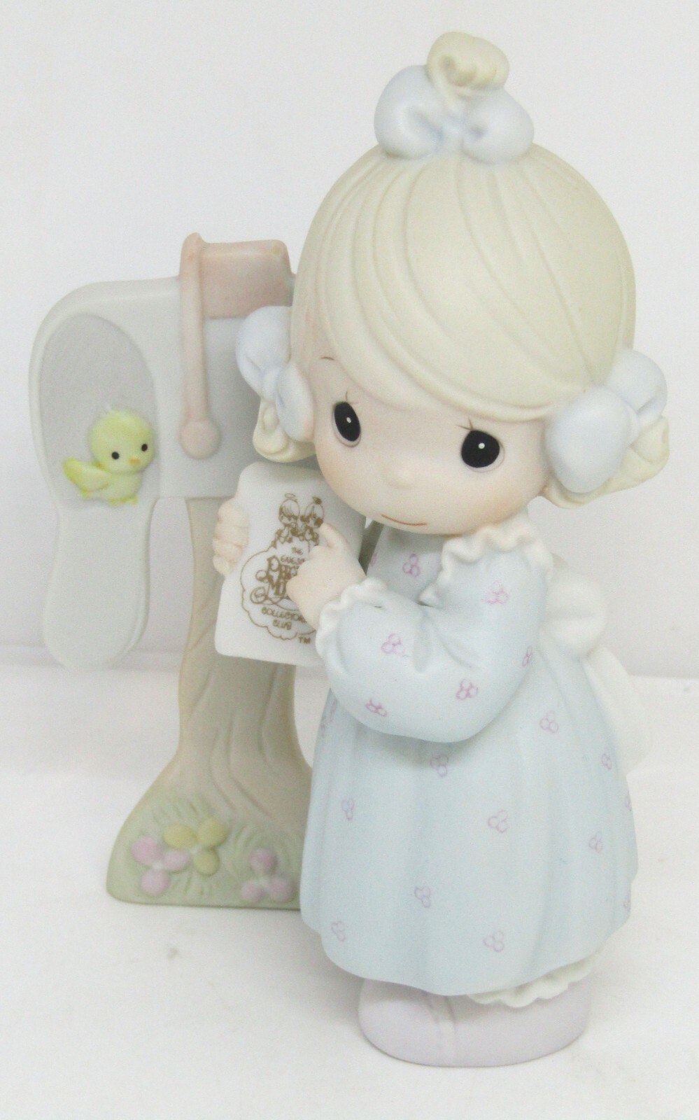 Vintage 1990, Enesco Precious Moments, “Sharing the Good News Together”.