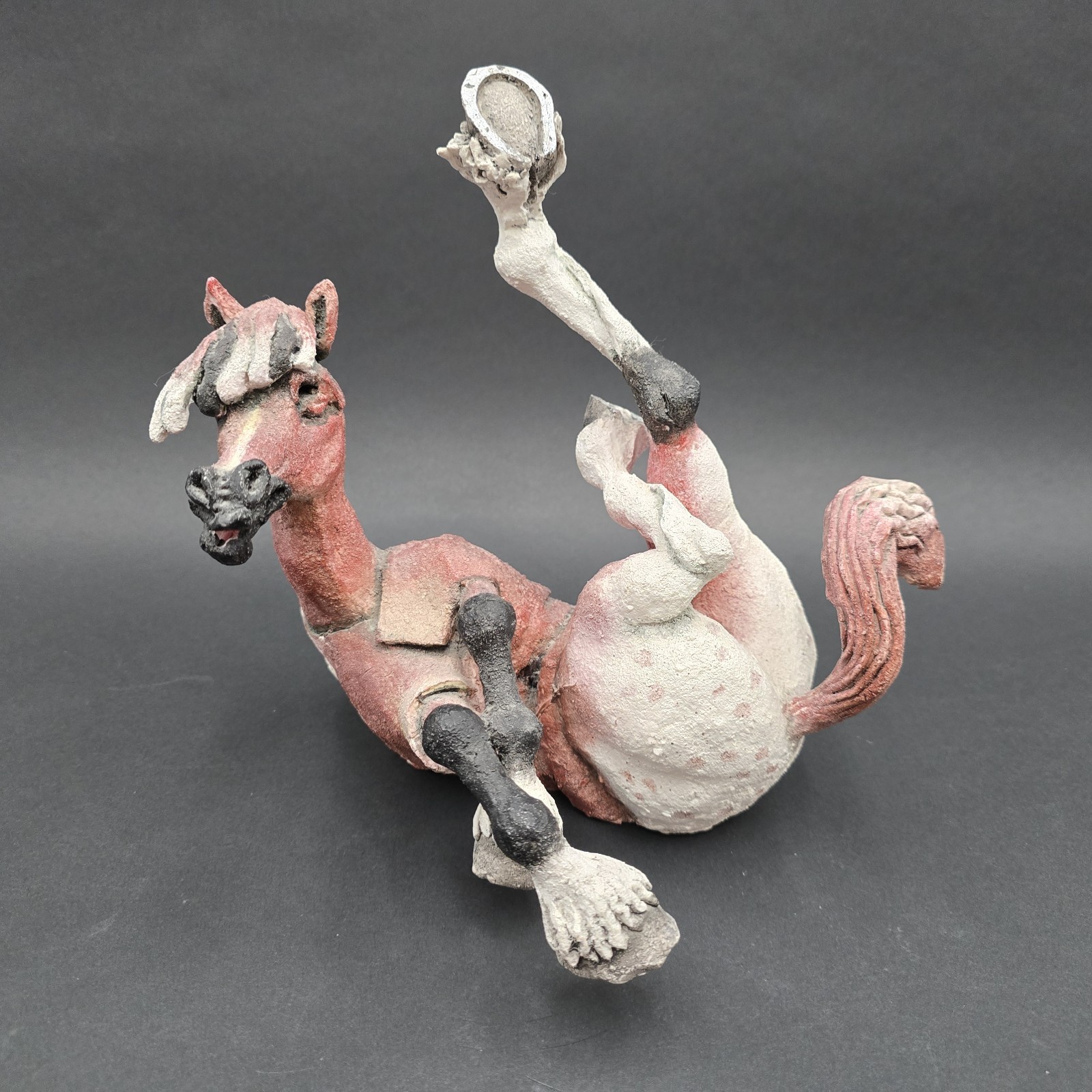 Country Artists A Breed Apart Horse 706708 REARVIEW Funny Horse on Back Figurine