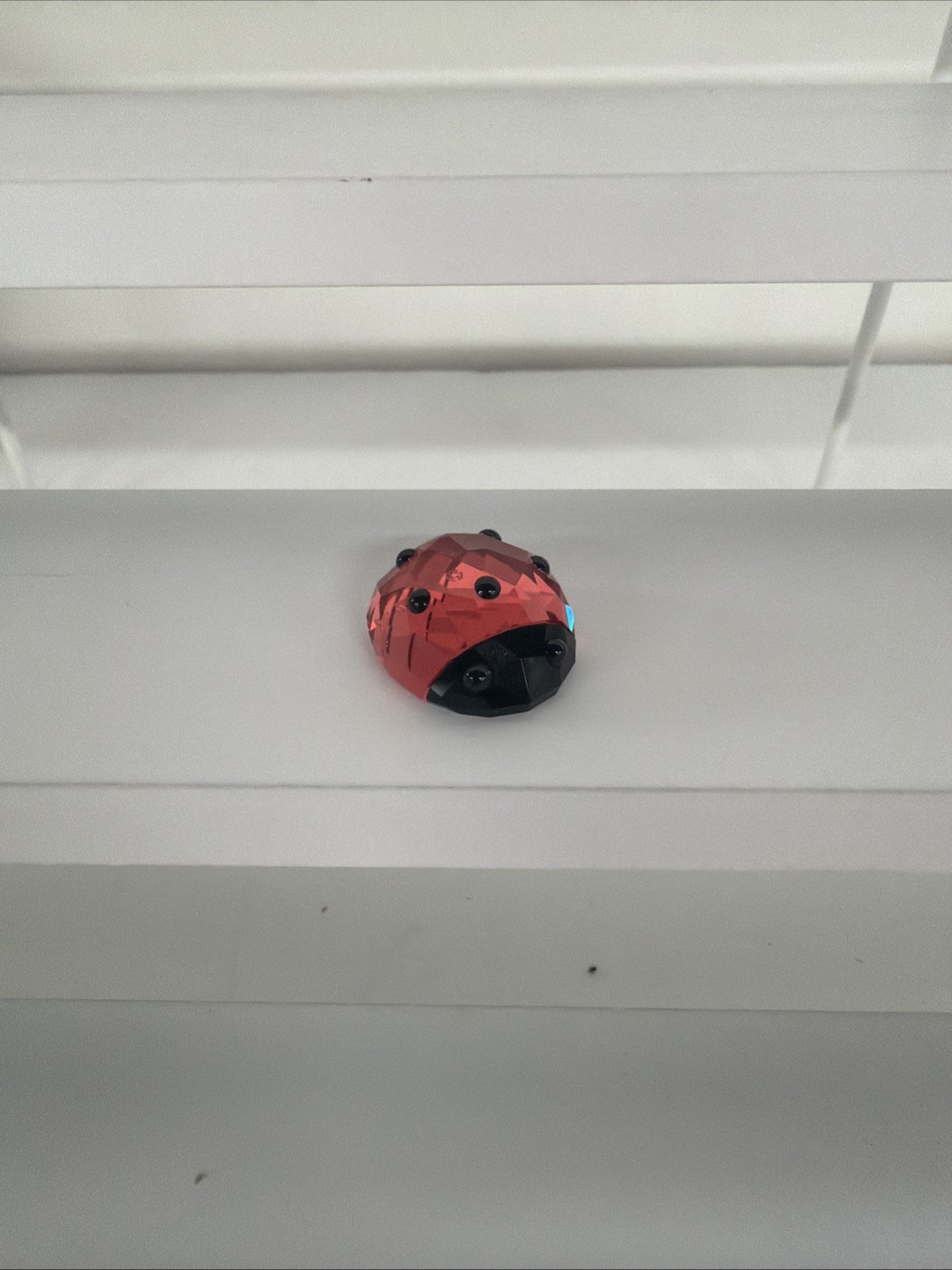 Swarovski Lucky Ladybug Mint Crystal Red And Black Bug 2011