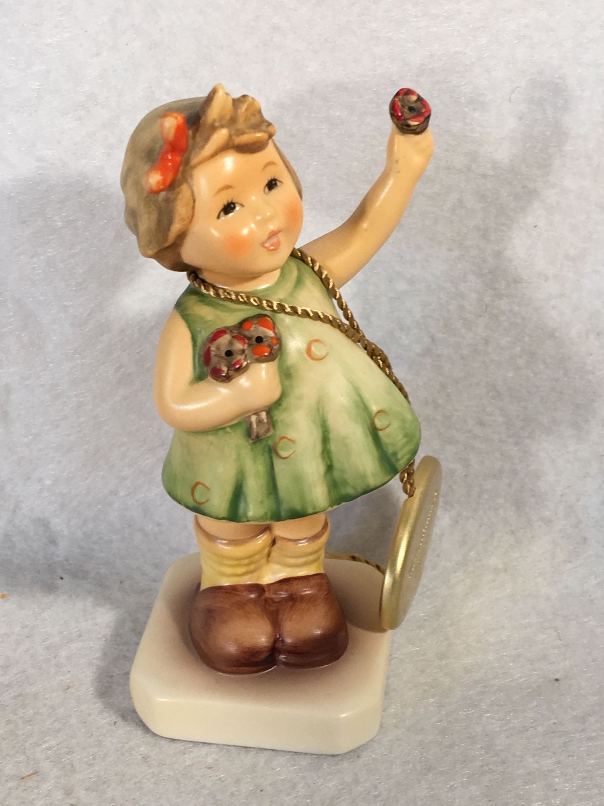 Goebel Hummel Figurine # 793 “Forever Yours” TMK7 3 7/8″