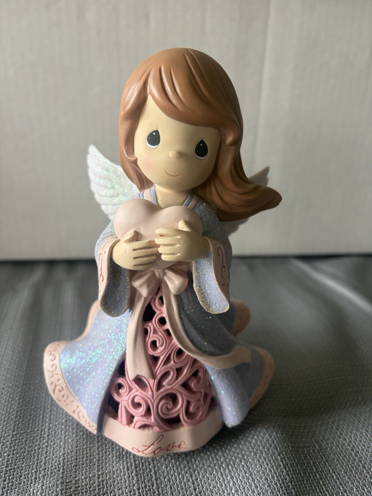 Precious Moments LED Light Up Angel Figure Sculpture