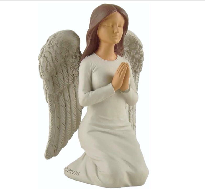Kneeling Angel Praying Statue – Angel of Healing Statue