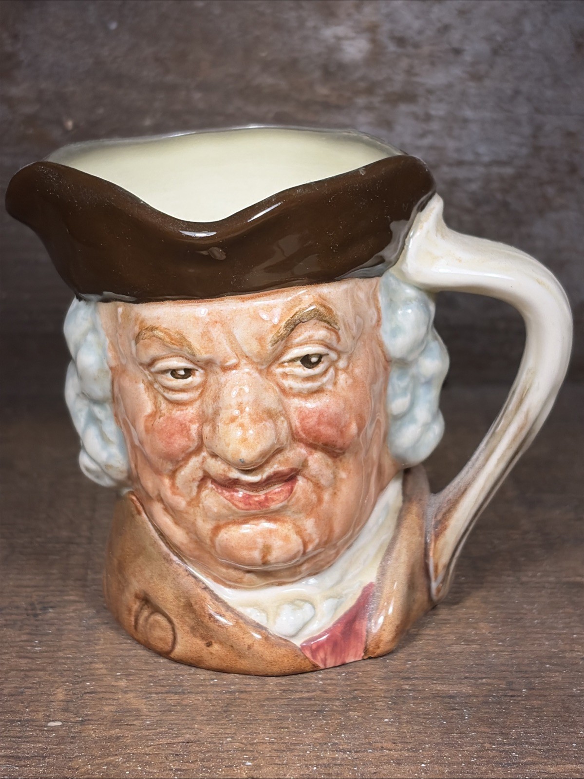 Royal Doulton Sam Johnson Character Mug, 3.25″ High, D.6296 (1949-1960)