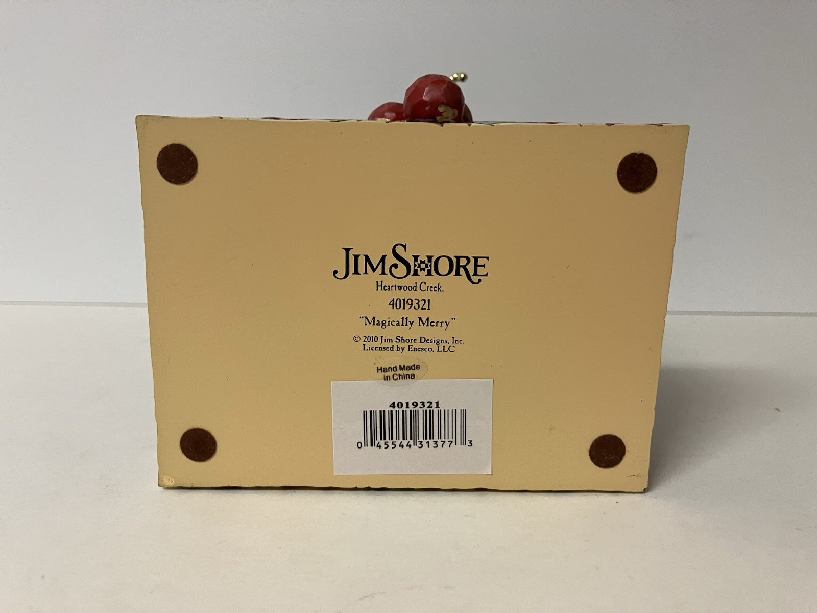 2010 Jim Shore Heartwood Creek Magically Merry Figurine 4019321 EXCELLENT