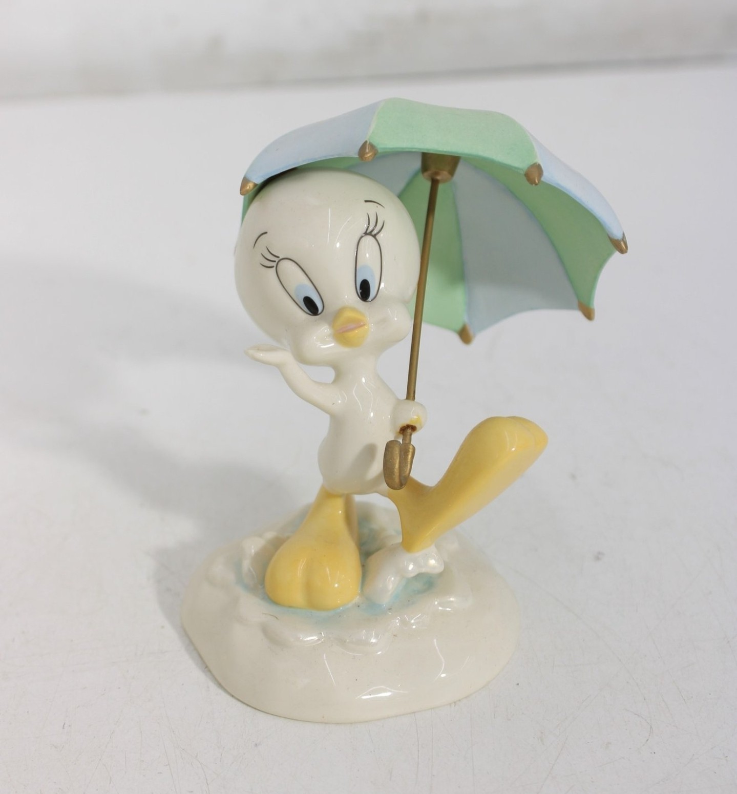 Lenox Tweety Bird Splish Splash 24kt Gold Trim Figurine Warner Brothers