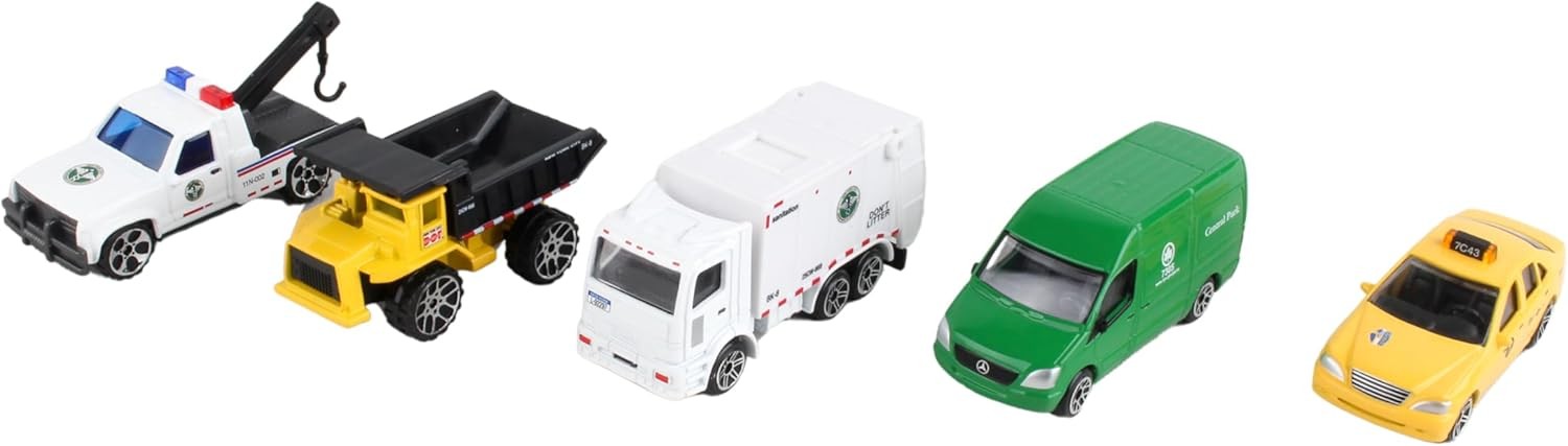 Daron New York City Official Vehicle Set 5-Piece, Medium