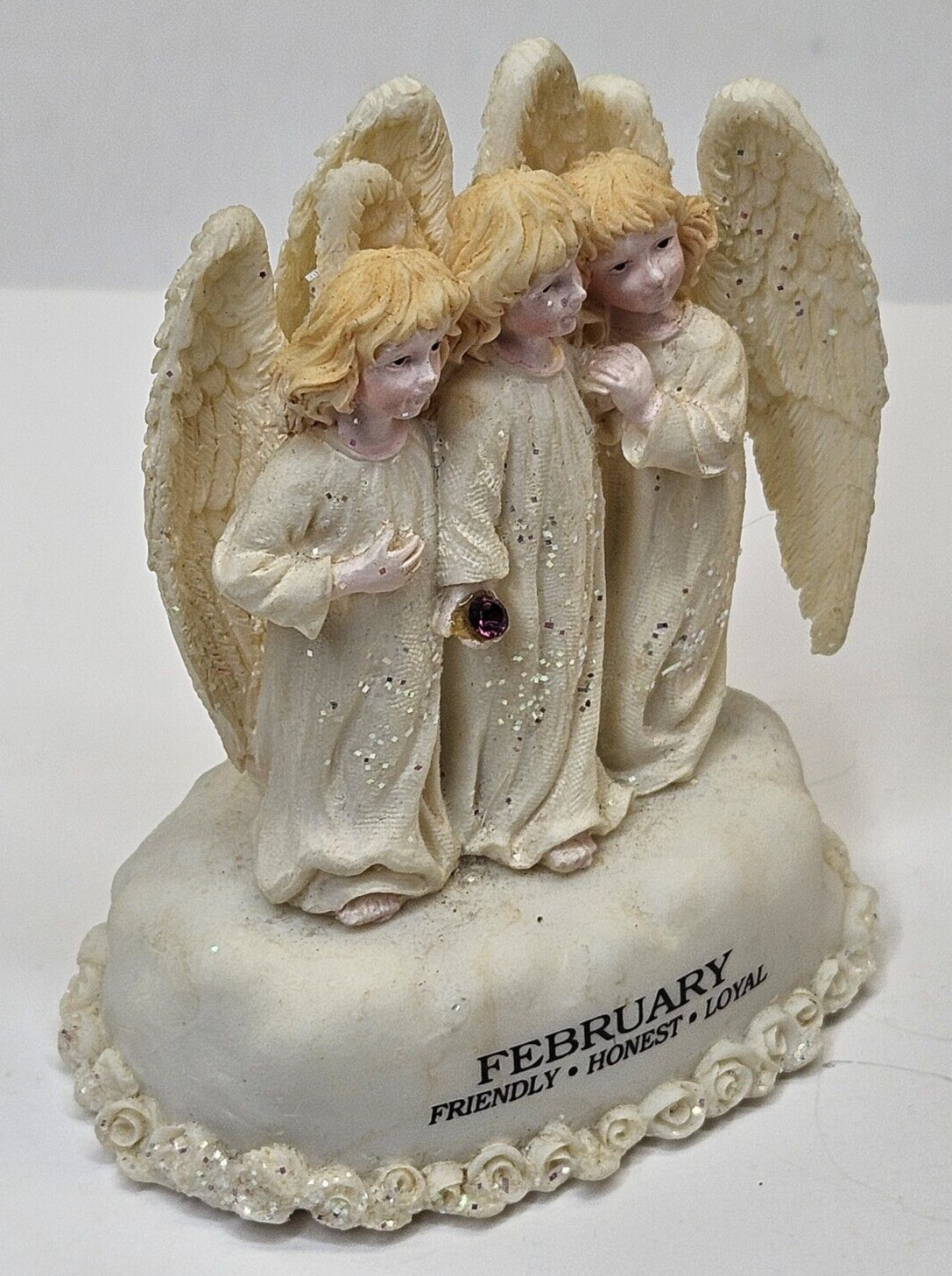 Angle Figureine Statue February Toy Lot