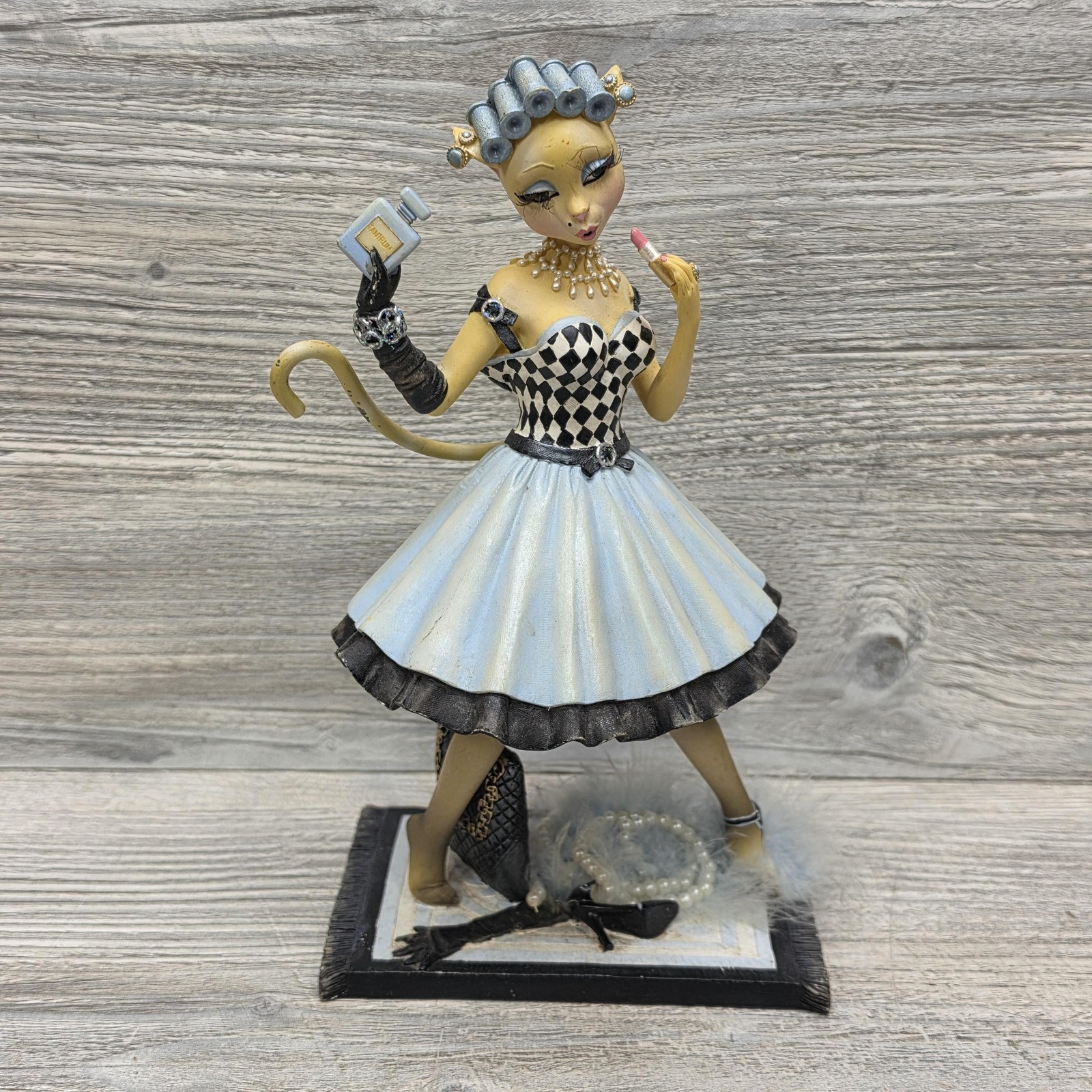 Alley Cats Margaret Le Van Daisy Doll Retro Dress Sassy Figurine Anthropomorphic