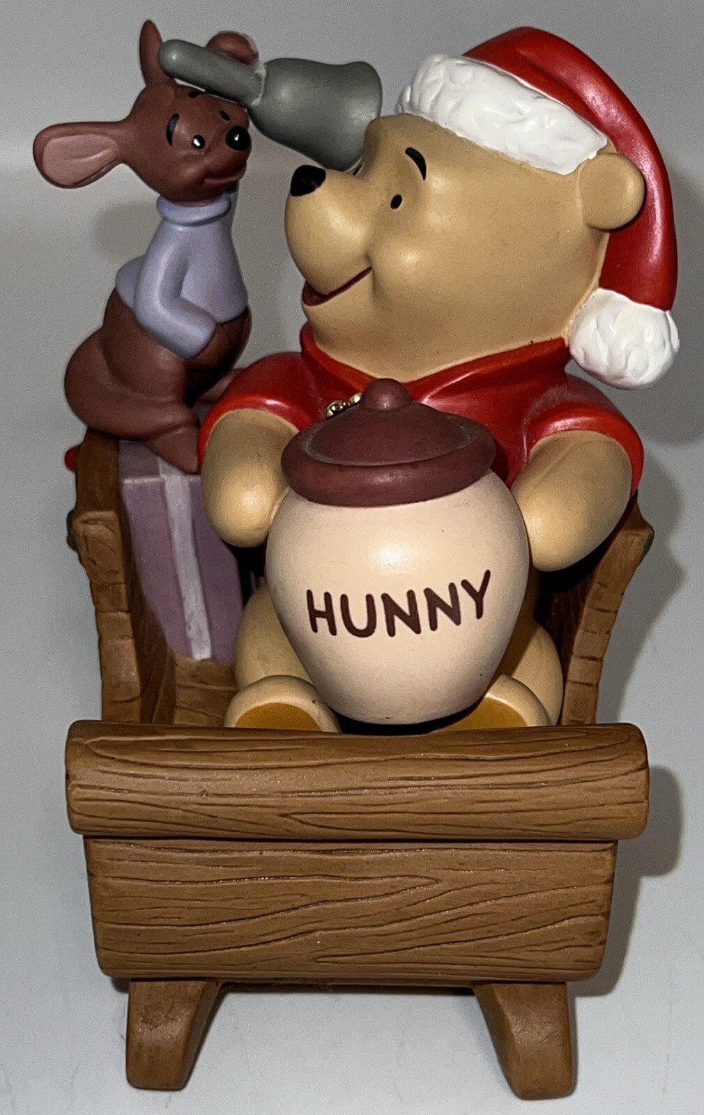 Disney Pooh and Friends Pooh And Roo Sleigh Ride For The Holidays – READ DESC