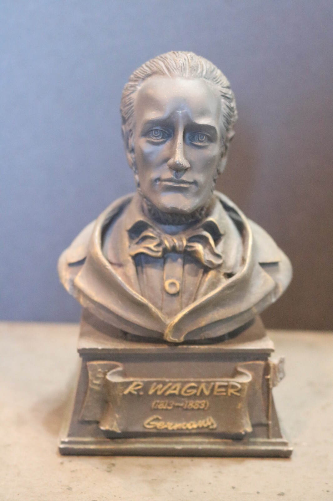 Vintage Set Of 9 Mini Composers Busts Statues K’s Collection