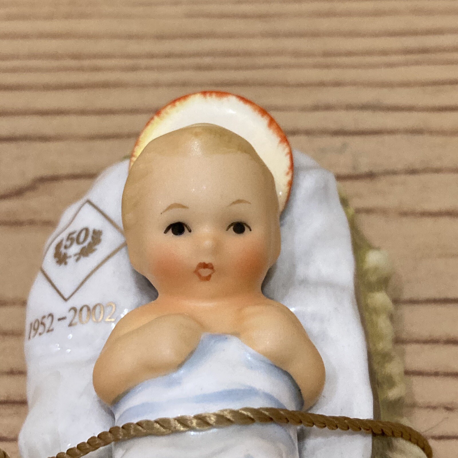 Hummel Goebel Figurine Infant Jesus #1815 50th Anniversary Backstamp – Rare
