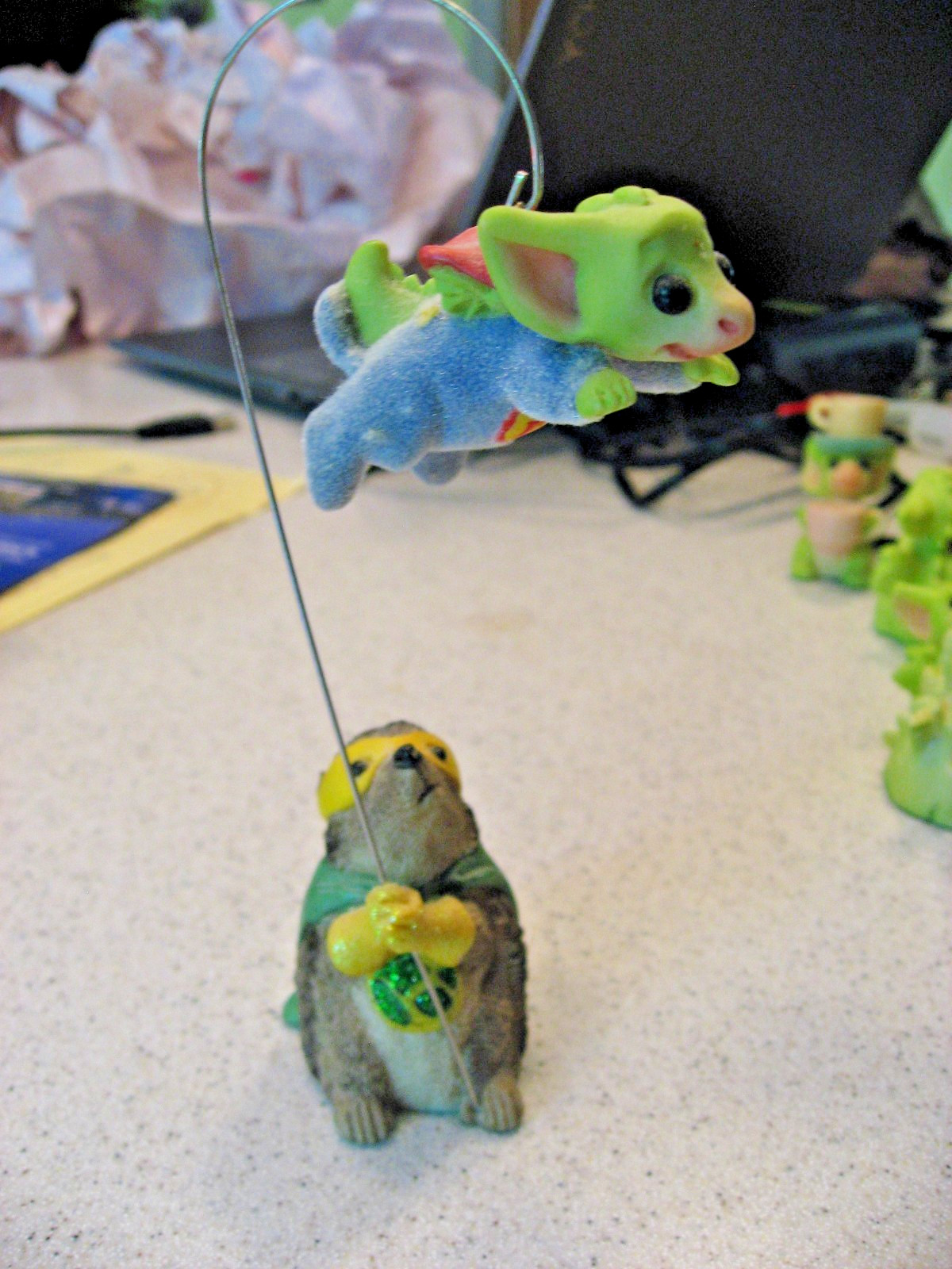 Real Musgrave Whimsical World of Pocket Dragons Superheroes Figurine 2004