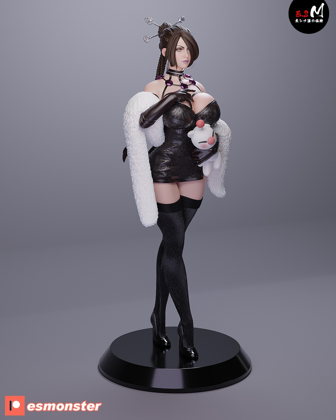 ES Monster Final Fantasy SFW / NSFW Resin 1:24-1:4 Unassembled Model Kit