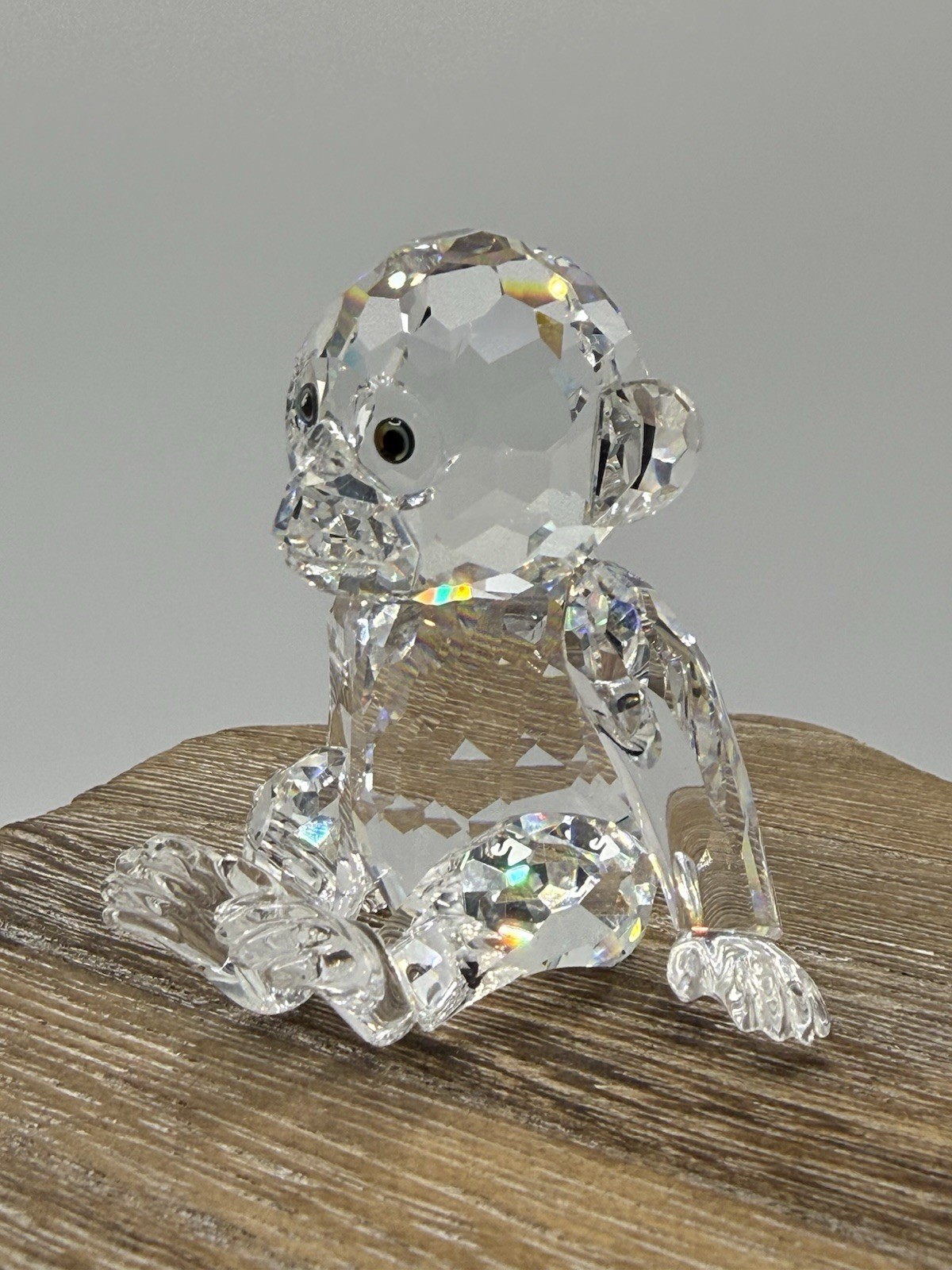 Swarovski – CHIMPANZEE A 7618 NR 000 001 Clear Crystal MIOB Never Displayed