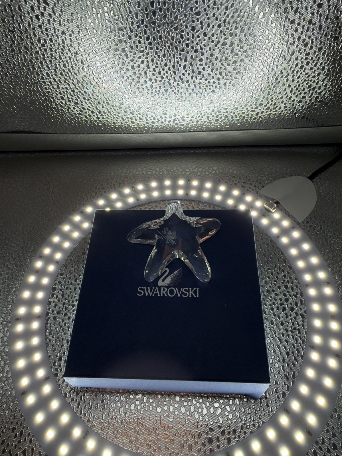 Swarovski Crystal Starfish Figurine Renewal Gift in Box