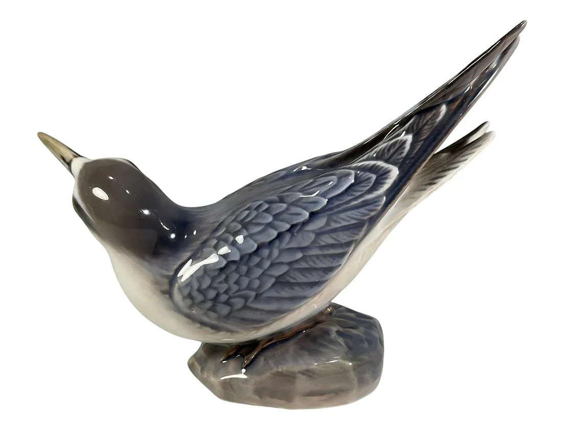 Tern Porcelain Figure by Dahl Jensen