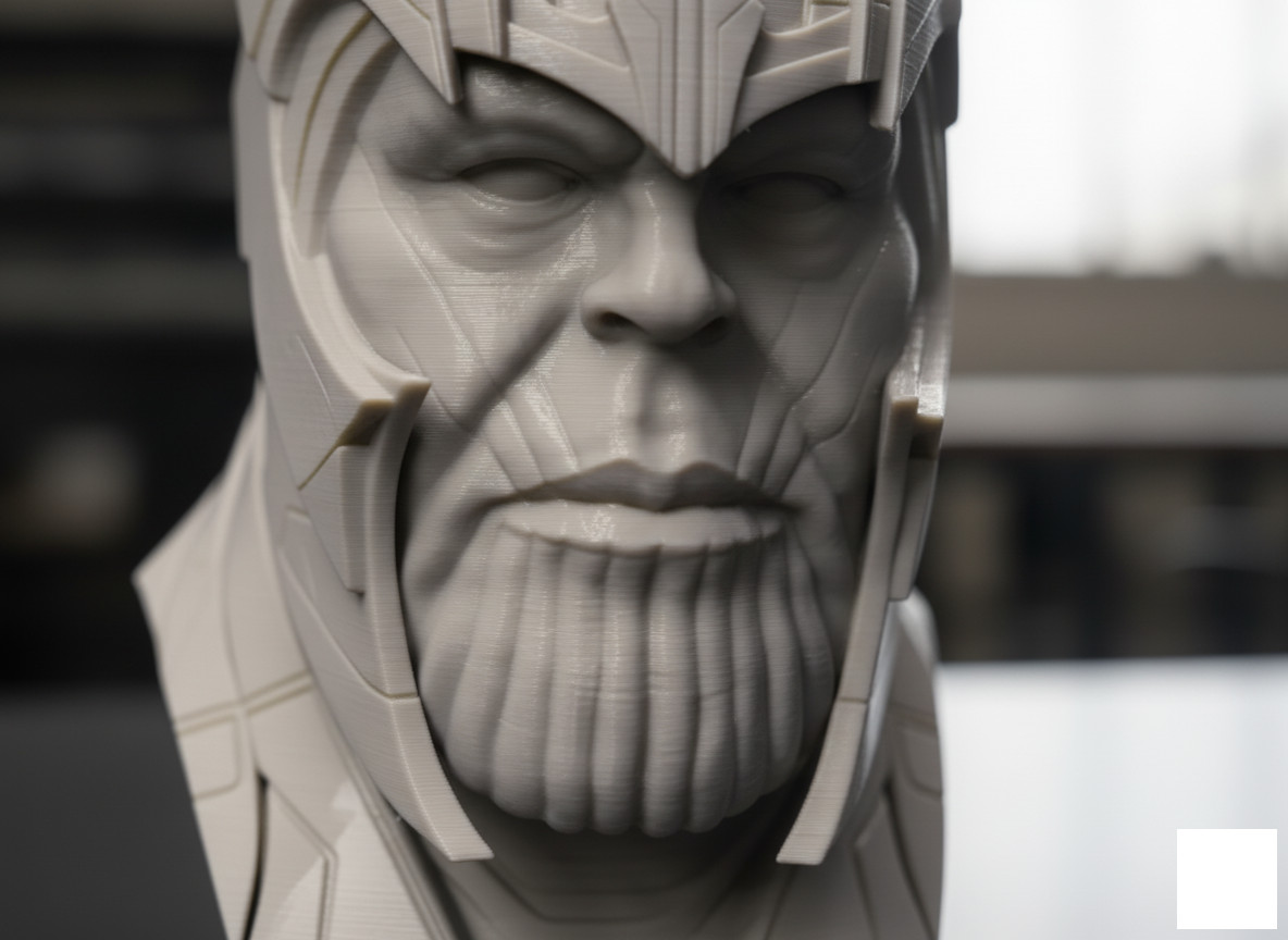 Thanos Marvel Bust Figure Large 10″ inch – 3D Printed