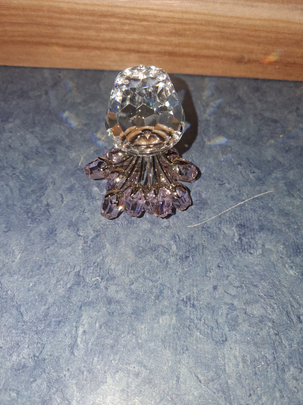 SWAROVSKI CRYSTAL “A DOZEN PINK ROSE’S” It’s In Mint Condition And Has No Flaws!
