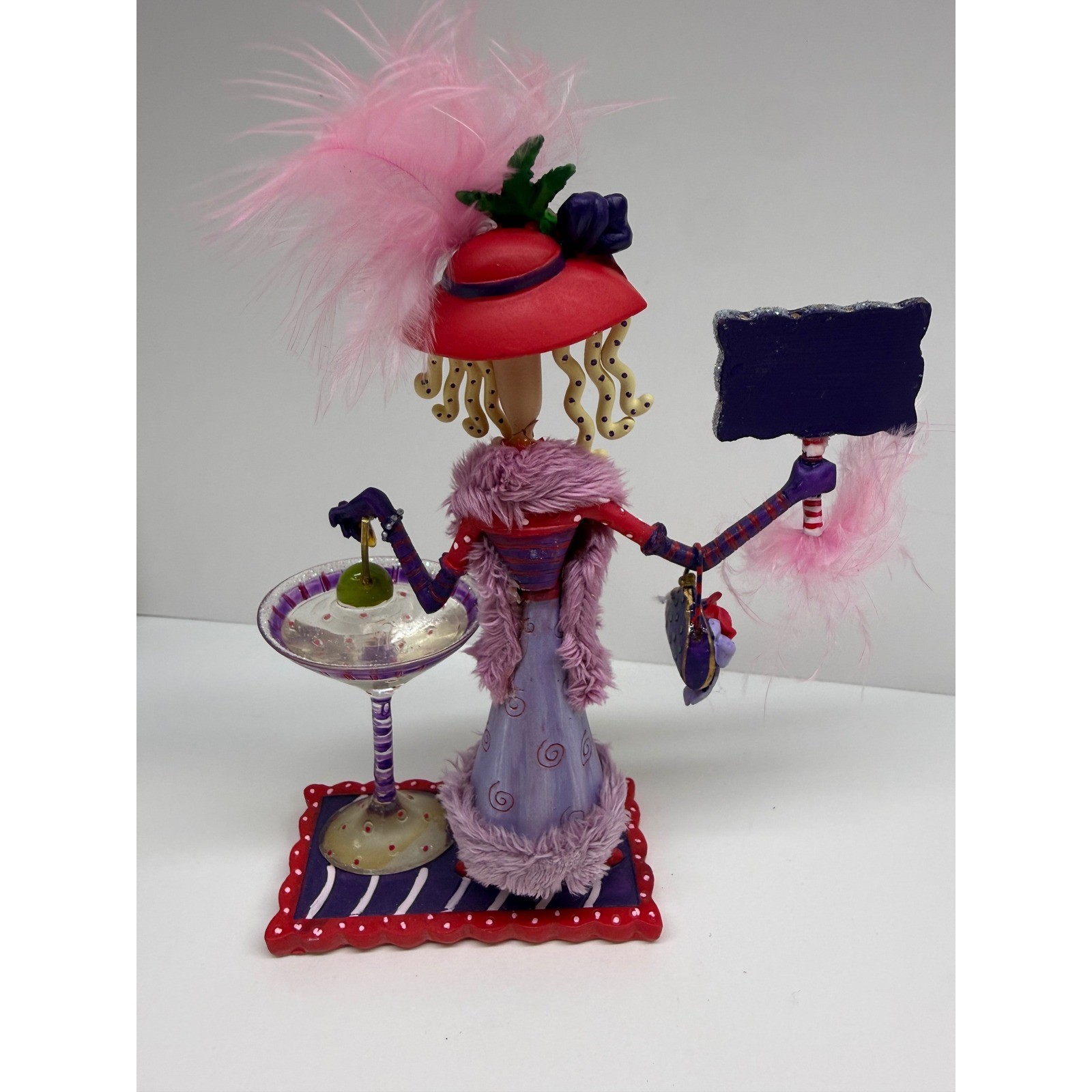 Dolly Mama’s Dazzling Divas Figurine It’s Not The Age It’s The Attitude Red Hat