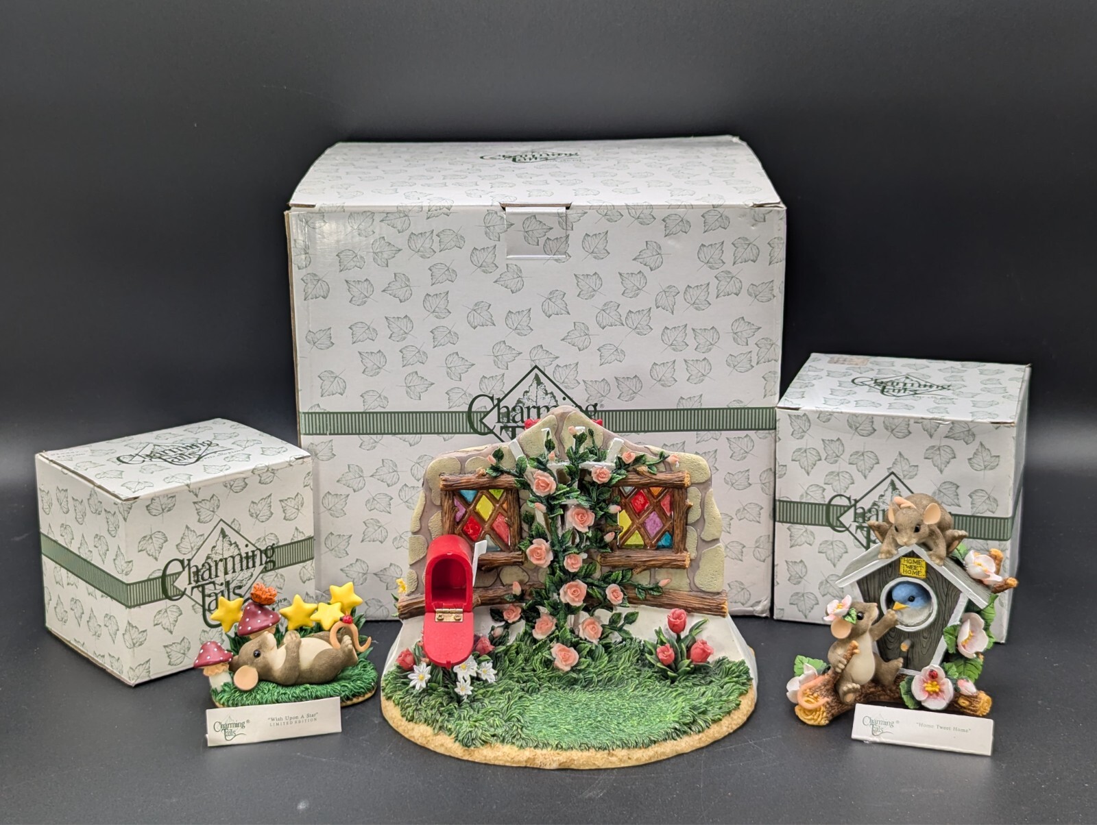 CHARMING TAILS FILL YOUR HOME WITH LOVE, WISH UPON A STAR, HOME TWEET HOME