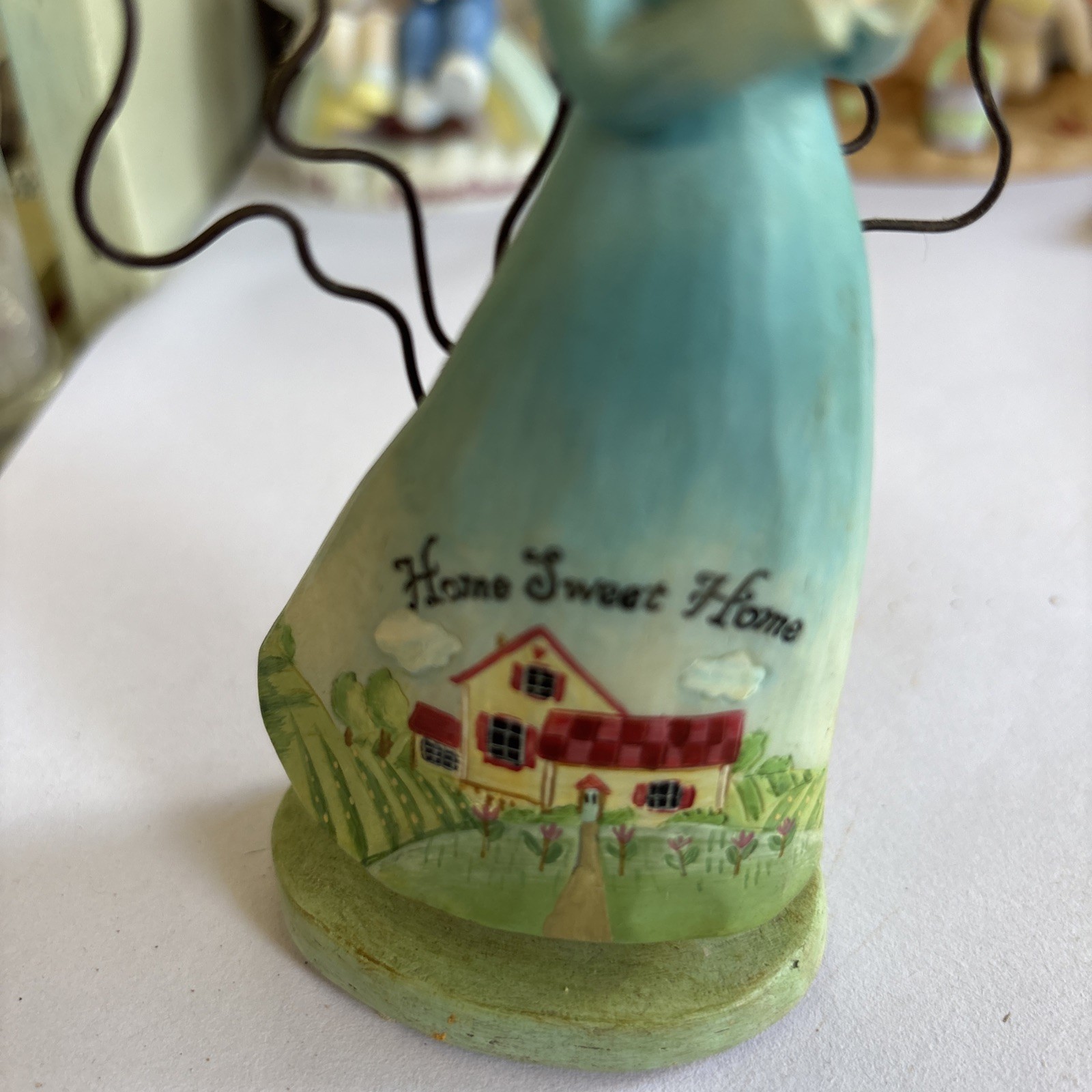 Russ Country Gatherings “Home Sweet Home” Angel (#28491), Preowned