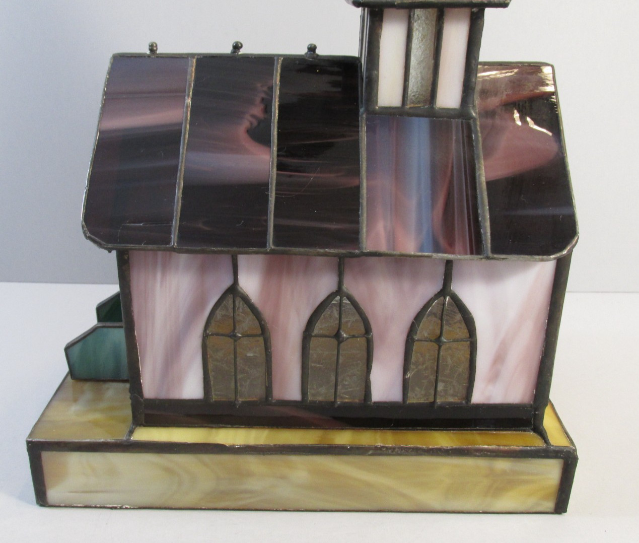 Forma Vitrum Light Up Stained Glass Church