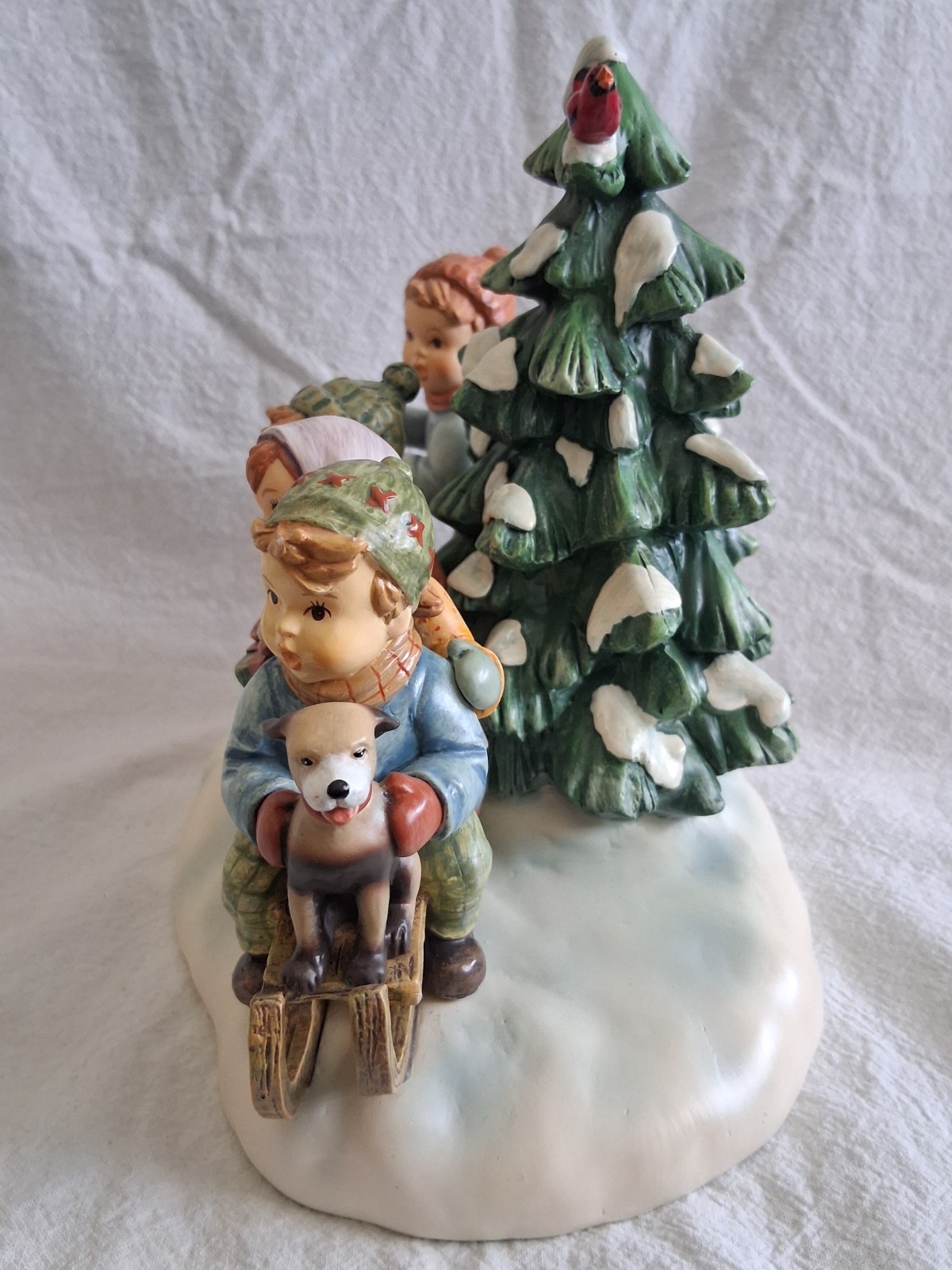 Rare M.I. Hummel “Dashing Through The Snow” Figurine for Danbury Mint (2016)