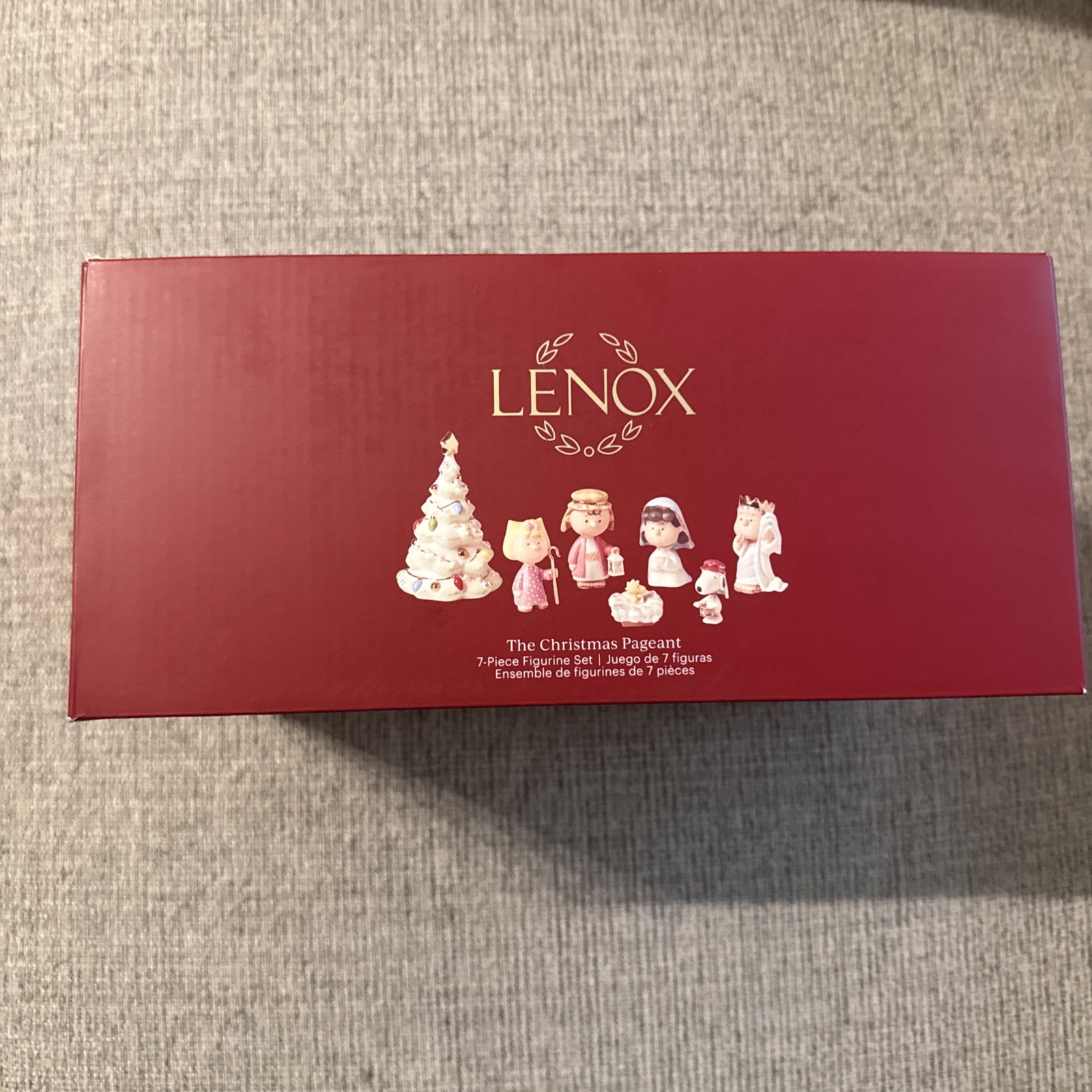 2024 Lenox Peanuts The Christmas Pageant 7-piece figurine set–BRAND NEW