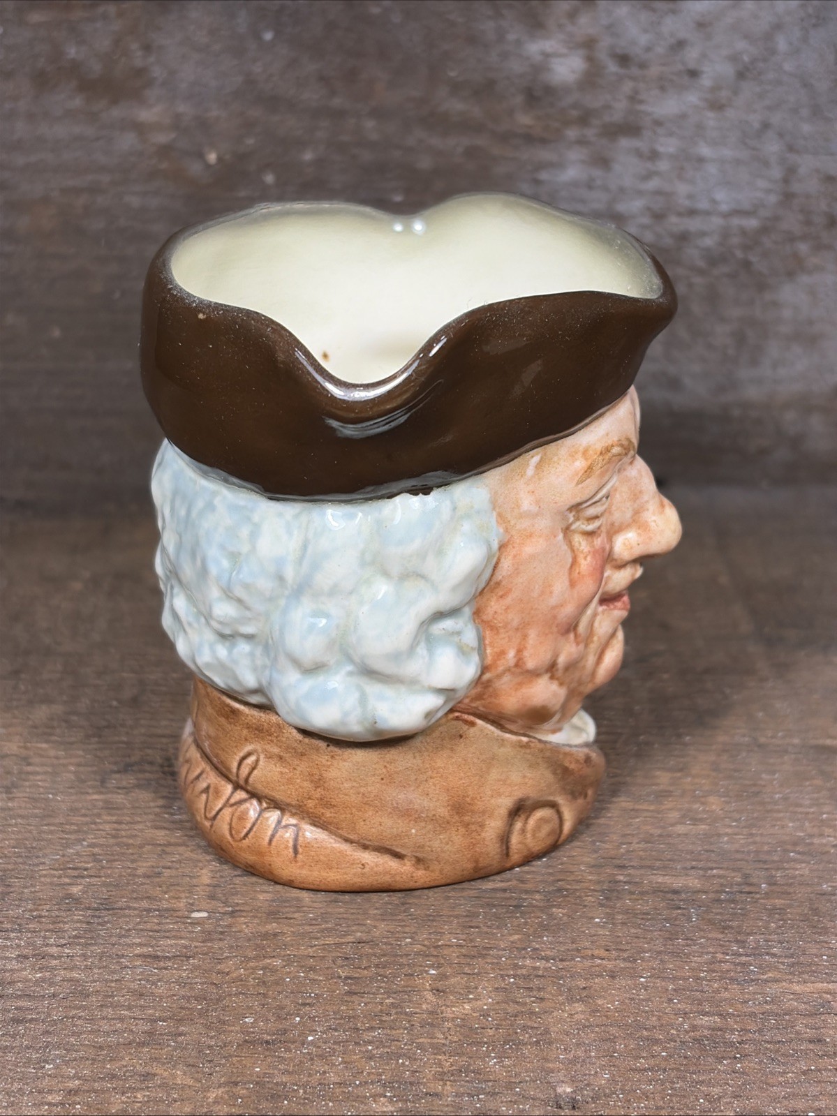 Royal Doulton Sam Johnson Character Mug, 3.25″ High, D.6296 (1949-1960)