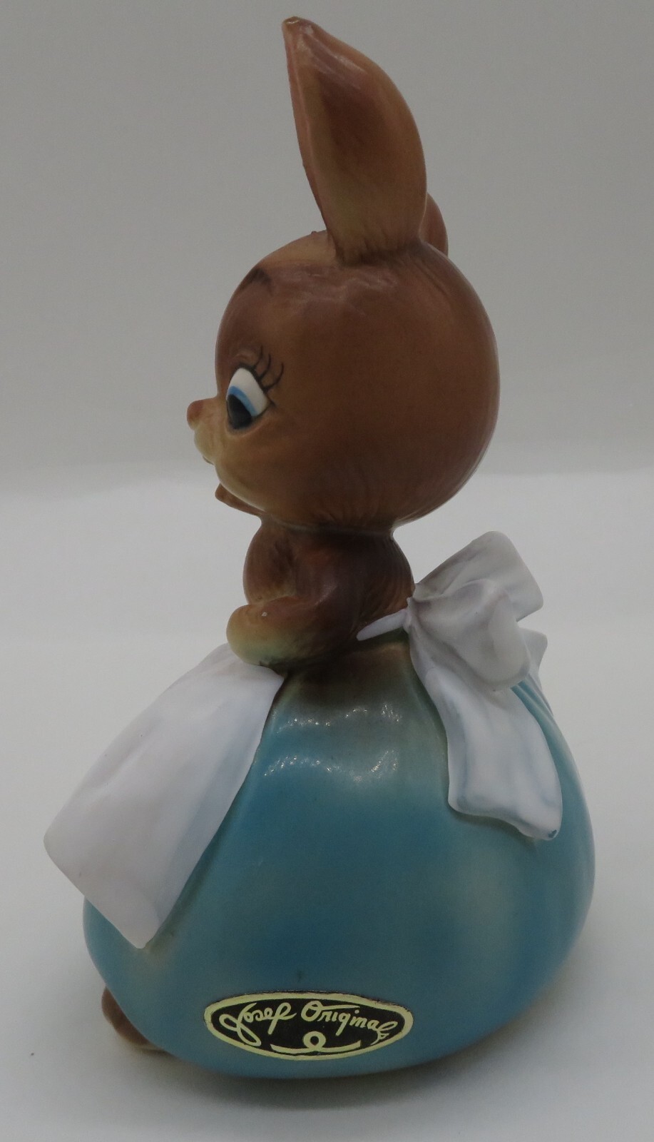 Vintage Josef Originals Ceramic Brown Mama Bunny Rabbit Figurine Japan