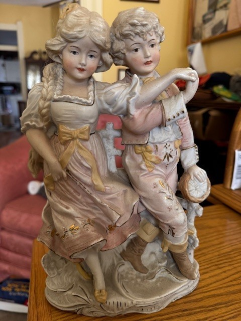 E12 – Heubach figurine – Dancing Couple – 13 inches