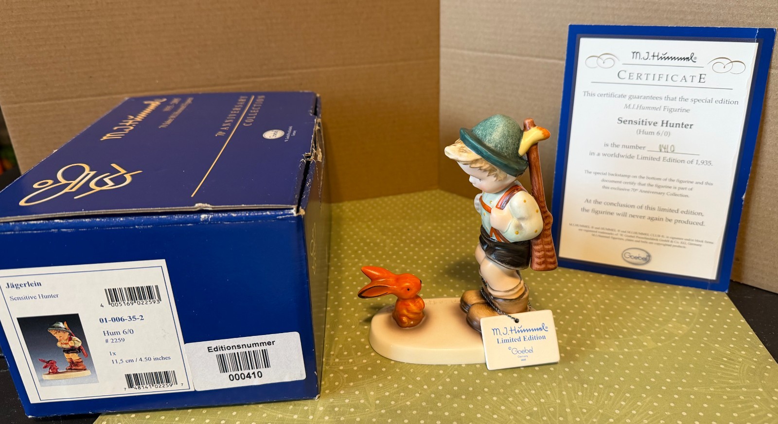 Sensitive Hunter HUM 6/0 #2259 Special Edition 70th Anniversary Collection