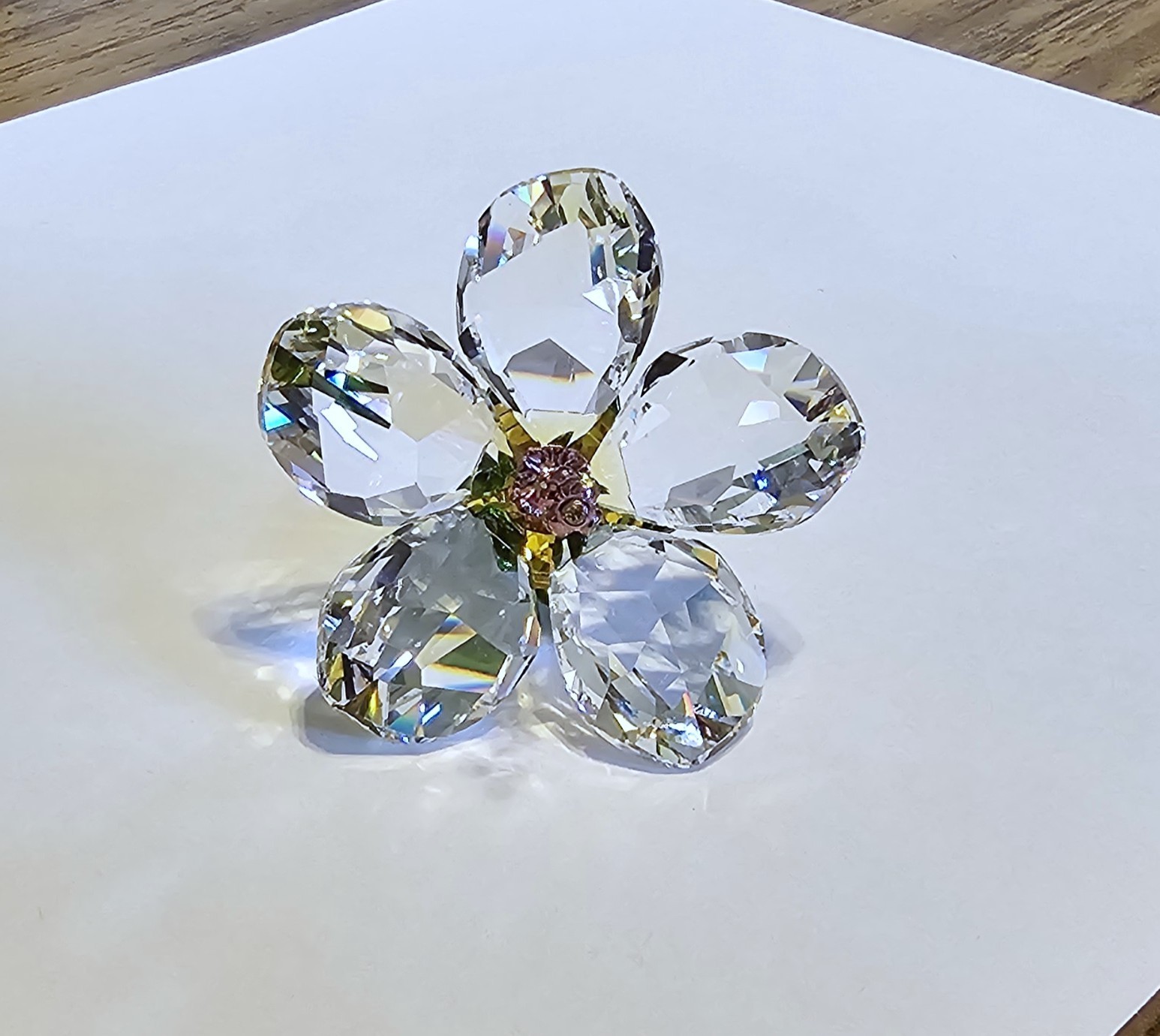 🌺 Swarovski Crystal 2025 “Florere Collection”, Hibiscus Flower Figurine NIB