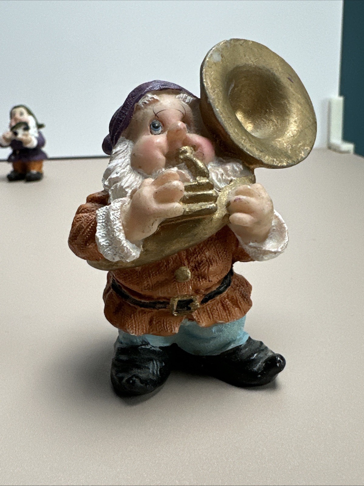 SNOW WHITE Dwarves Playing Instruments Set Of 5
