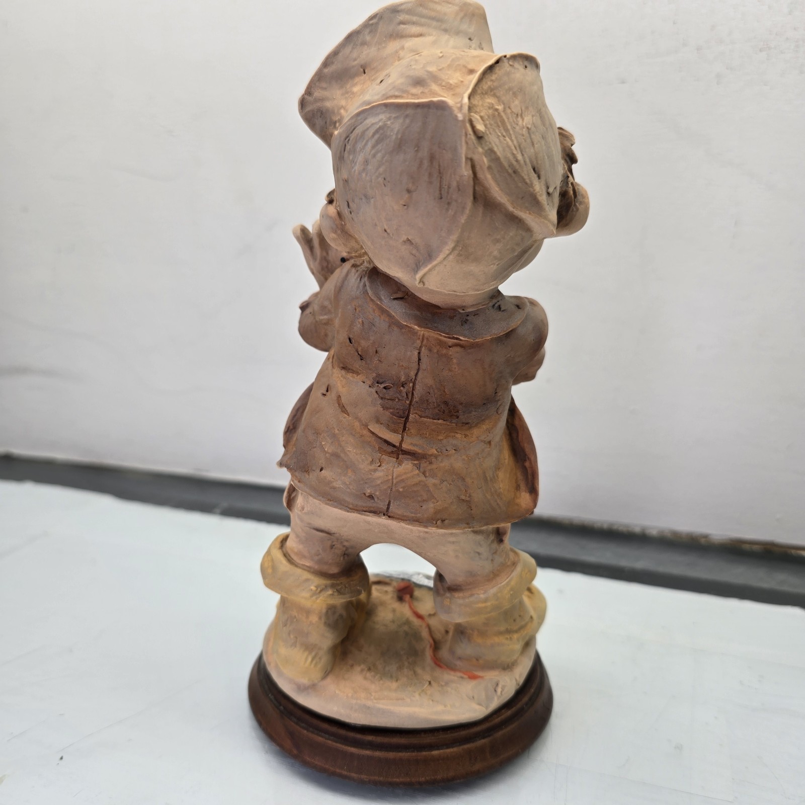 Giuseppe Armani Gullivers World Mischievous Kid Boy Fish Figurine 8.5in