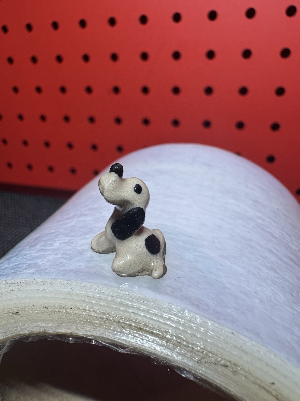 Vintage Hagen Renaker ? Dog Porcelain Miniature Figurine