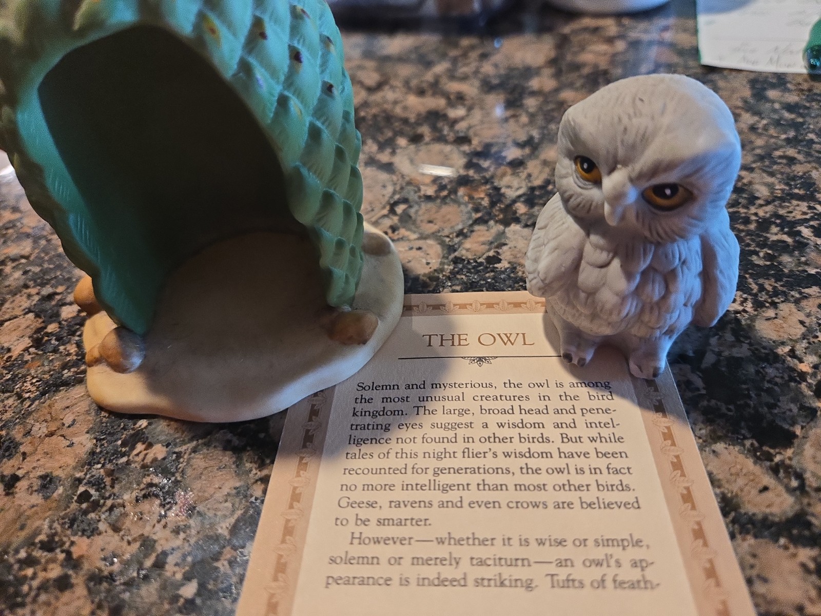 Vintage 1984 Woodland Surprises Owl in Cactus Figurine – Jacqueline B. Smith
