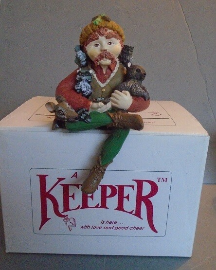 Shenandoah Designs Shelf Sitter KEEPER OF WOODLAND ANIMALS – new in box