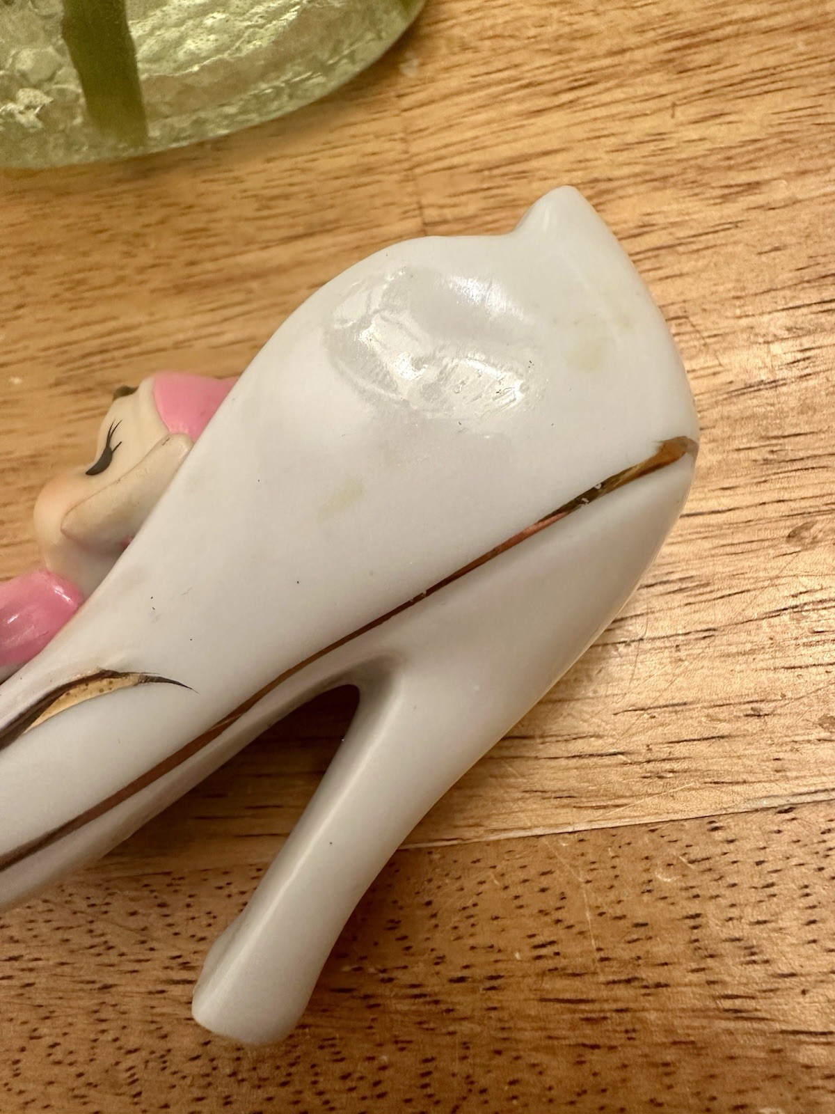 Vintage Pixie/Elf in High Heeled Shoe