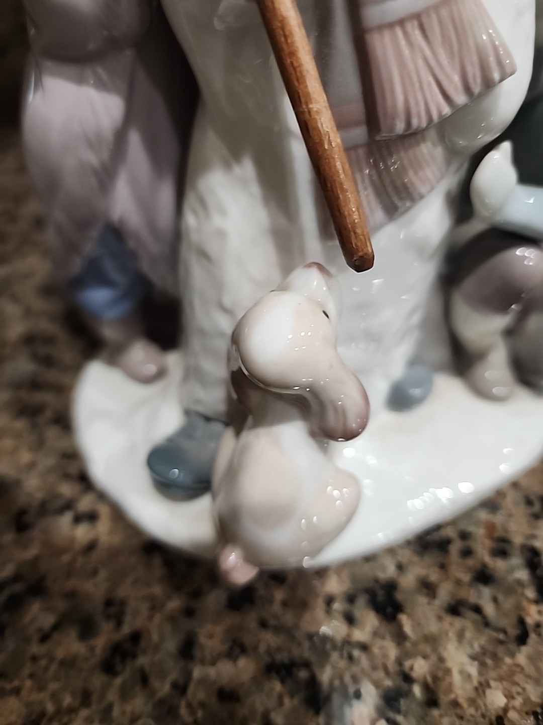 Lladro “Girl With Snowman” #8168 Figurine – 8.5 Inches Tall