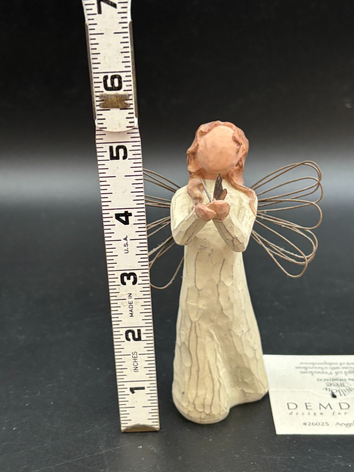 Demdaco Willow Tree “ANGEL OF FREEDOM” by Susan Lord ~ #25025 ~ NO BOX