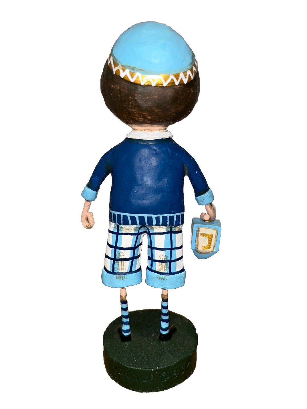 Lori Mitchell Hanukkah Figurine ~ David’s Dreidel