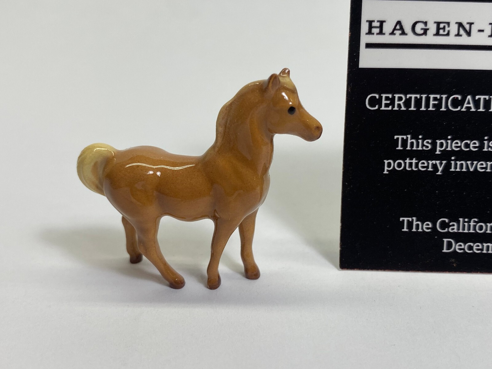 Hagen Renaker #524 451 Mini Small Stallion Chestnut NOS Last of Factory Stock