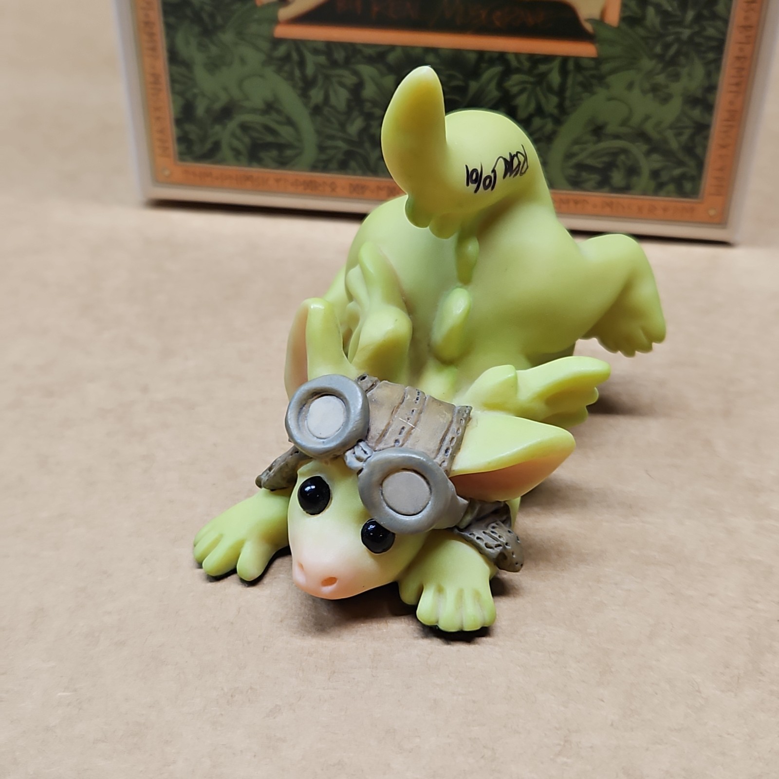 The Whimsical World Of Pocket Dragons System Crash 010009 Vintage Signed 10/01
